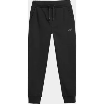 4F 4FJSS23TTROM131 DEEP BLACK Dětské tepláky EU 128