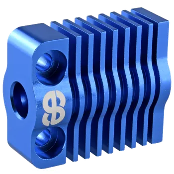 Příslušenství k 3D tiskárně Dragonfly BMS Heatsink Body Blue