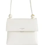 Menší béžová kabelka přes rameno David Jones