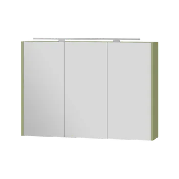 Zrcadlo Lavedo Vanessa Olive 100 zrcadlová skříňka do koupelny s LED osvětlením