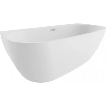 Vana Polimat Risa volně stojící akrylátová vana, bílá Délka vany: 160cm
