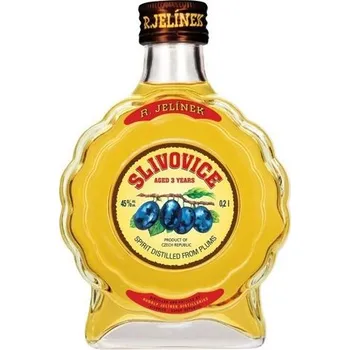 Pálenka Rudolf Jelínek Slivovice zlatá 45 %