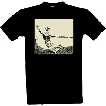 Pánská móda Tričko s potiskem Wakeboard rider pánské