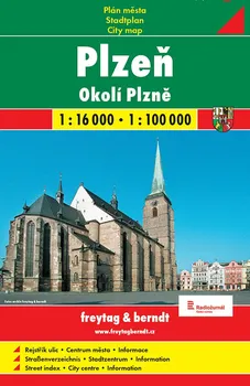 Plzeň 1:16 000, Okolí Plzně 1:100 000 - Freytag & Berndt (2019)