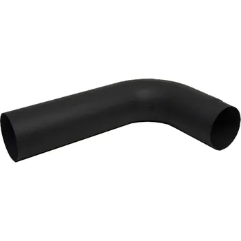 Kouřovod HARK kouřovod, koleno FF s čistícím otvorem Ø 150/90°/2 mm - 705x350 mm, graphit