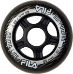FILA Wheels Set 80 mm 82A Black 8 ks