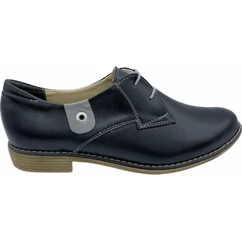 Dámské polobotky Dámské kožené polobotky Kira 2336 černé Velikost: 37 (EU)