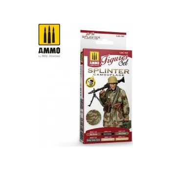 AMMO by Mig Jimenez SPLINTER CAMOUFLAGE SET FOR FIGURES