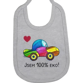 Bryndák Bryndák bavlna s potiskem Jsem 100% eko! dětské