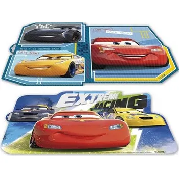 prostírání Banquet Prostírání plastové tvarované CARS L 43 x 29 cm