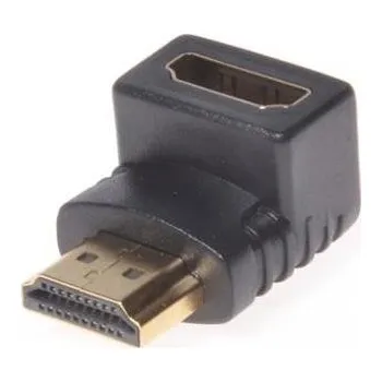 Kabel PREMIUMCORD Adapter HDMI M/F zahnutý do pravého úhlu