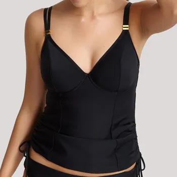 Dámské plavky Panache - Anya Riva tankiny nevyztužené black 75E SW1301