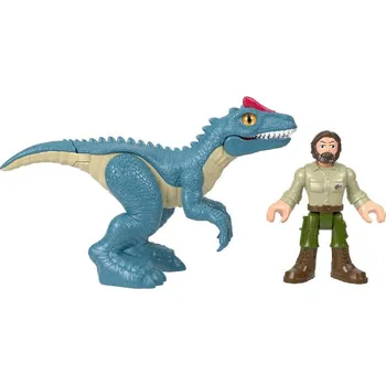 Figurka Mattel Fisher Price Imaginext ALLOSAURUS s figurkou