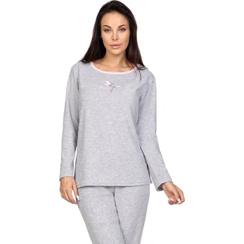 Dámské pyžamo Dámské pyžamo s dlouhým rukávem č.969 froté - Regina