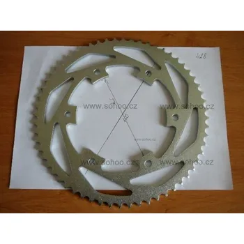 Řetězová sada pro motocykl Sohoo Zadní rozeta na pitbike, dirtbike - 61z/428/125