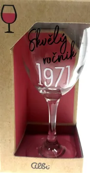 Sklenice Albi Můj Bar sklenka na víno 1971 220 ml