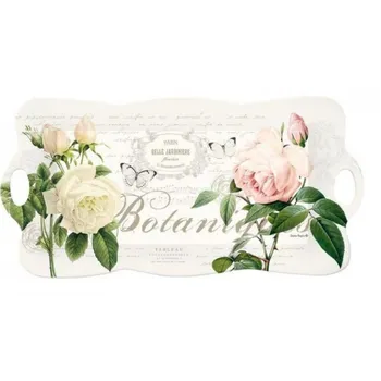 Easy Life, Itálie Easy Life - Plastový tác s úchyty JARDIN BOTANIQUE - 42*20 cm