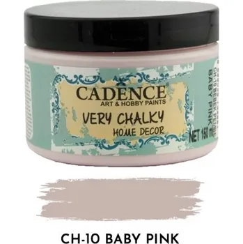 Speciální výtvarná barva Křídová barva Cadence Very Chalky 150 ml - baby pink růžová baby -