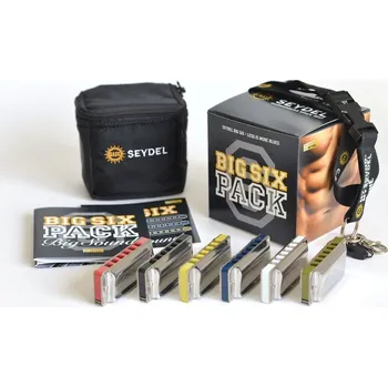 Foukací harmonika C.A. Seydel Sohne Sada BIG SIX Color 51425418
