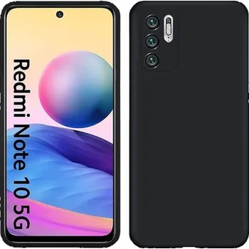 Pouzdro na mobilní telefon Extrapevný silikonový ochranný kryt pro Xiaomi Redmi Note 10 5G - černý