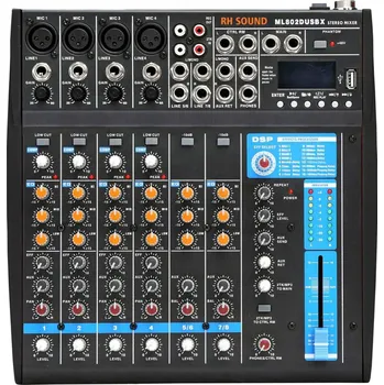 Hi-Fi komponenty RH Sound ML 802 DUSBX mixpult s efekty