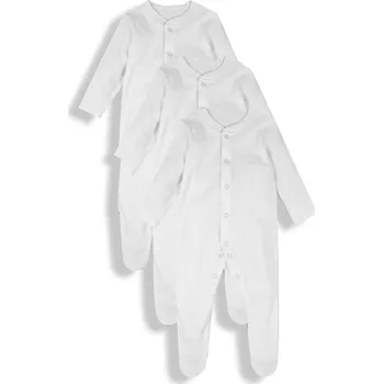 Kojenecký overall Kojenecký overal bílý sada 3 kusů Nutmeg Velikost: 50 (NB)