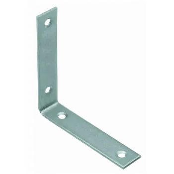 Tesařské kování RAWLPLUG Úhelník trámový rovnoramenný D-MI - lehký typ síla 2 mm Varianta: 80 x 20 mm