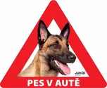 JUKO petfood Samolepka pes v autě…