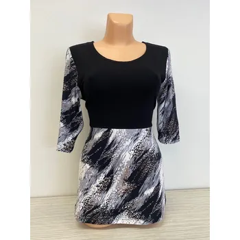 Halenka KVÉRA, Velikost XL48, Materiál 96% Viskoza 4% Lycra, Rukáv Krátký rukáv