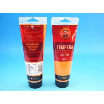 Vodová barva Temperová barva, 250 ml, Kohinoor, kadmium oranžová