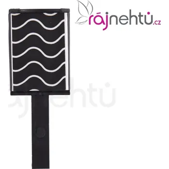 Dekorativní magnet Magnet pro zdobení nehtů efekt vlnky 6 cm