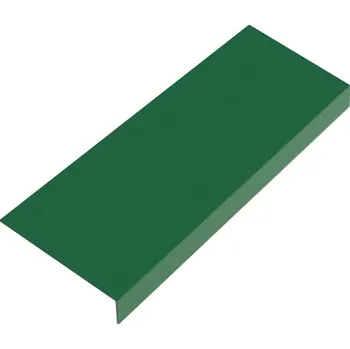 Plech Podklad pod okapnici RŠ 167, 1 bm, Lakovaný pozink, Mechově zelená RAL 6005