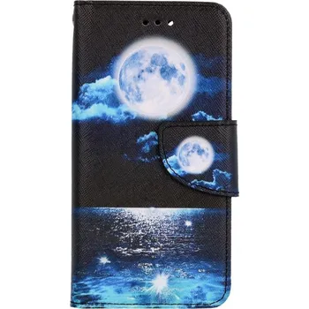 Pouzdro na mobilní telefon Pouzdro iPhone SE 2020 knížkové Úplněk (kryt neboli obal na iPhone SE 2020)