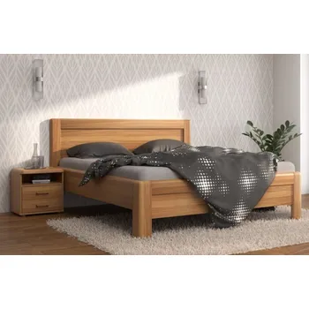BMB ADRIANA FAMILY - masivní dubová postel 140 x 200 cm, dub masiv