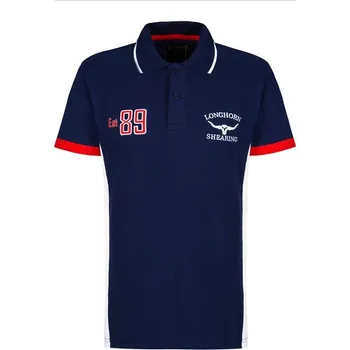 Pracovní zástěra Tričko Hereford Navy Polo Longhorn velikost L barva námořnická tmavě modrá