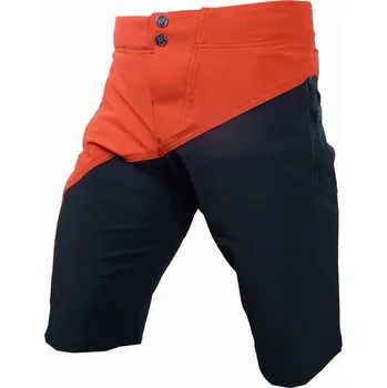 Cyklistické kalhoty Kraťasy - HAVEN Pure HMS - černá/červená S