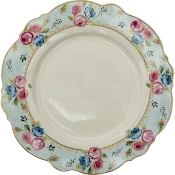 Talíř Jídelní talíř Blue Garden - Ø 28*2 cm