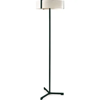 Stojací lampa LZF Minimalistická LED stojací lampa s hlavou z dřevěné dýhy Thesis Floor Barva nohy: Matná černá THES P 150 BK LED Minimalistická LED stojací lampa s hlavou z dřevěné dýhy Thesis Floor