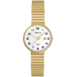 LAVVU Titanové pružné hodinky s vodotěsností 100M LAVVU LUNDEN Small Gold LWL5041 (LAVVU Titanové pružné hodinky s vodotěsností 100M LAVVU LUNDEN Small Gold LWL5041)