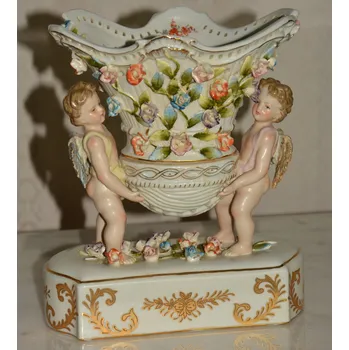 Zámecká porcelánová mísa s amorky