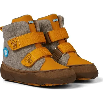 Dívčí zimní obuv Recenze Affenzahn Minimal Midboot Wool Tiger Brown/Yellow 30