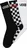 pánské ponožky VANS Classic Crew Sock 3 páry Black/Checkerboard 42,5-47