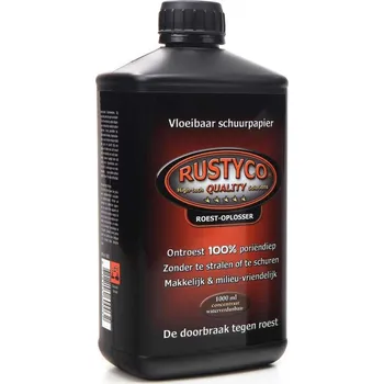 Autokosmetika Rustyco - výkonný odstraňovač rzi, tekutina - koncentrát, 1l (Rustyco Rust Remover)