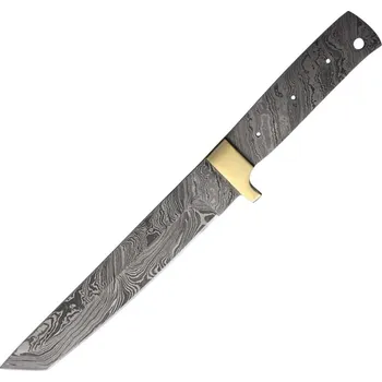 lovecký nůž Komponenty Tanto Knife Blade Damascus