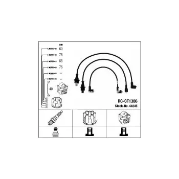 Zapalovací kabel Sada kabelů pro zapalování NGK RC-CT1306