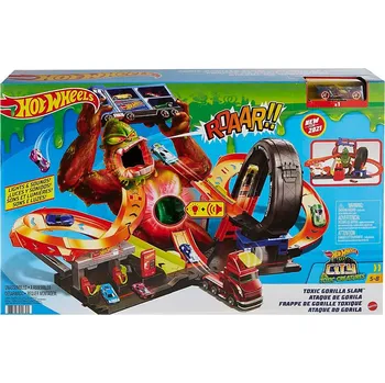 autodráha Hot Wheels City GTT94 Útok gorily