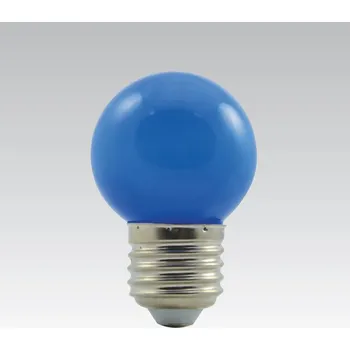 Žárovka LED G45 1W/018 COLOURMAX E27 modrá IP45 250655006