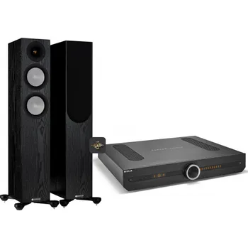 Elektronika Monitor Audio Silver 7G 200 + Roksan Attessa Streaming set - černý dub