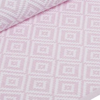 ubrus Běhoun na stůl Boel pastel pink 33x120, Nyblom Kollen Švédsko Světle růžová