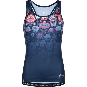 cyklistický dres Cyklistické tílko Kilpi Vai-W tmavě modrá 38